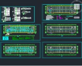 公寓楼电气施工图免费下载