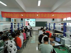 电气系举办 电子产品设计与制作生产工艺实训 项目成果鉴定会